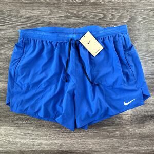 Nike Stride Mens Dri-FIT Stride 5" FN2992-480 Running 2 In 1 Lined Shorts Sz XXL